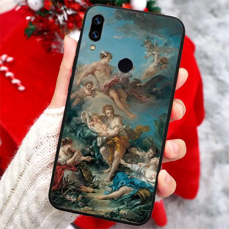 

Renaissance angels Novelty Phone Case For Xiaomi Redmi note 7 8 9 t k30 max3 9 s 10 pro lite