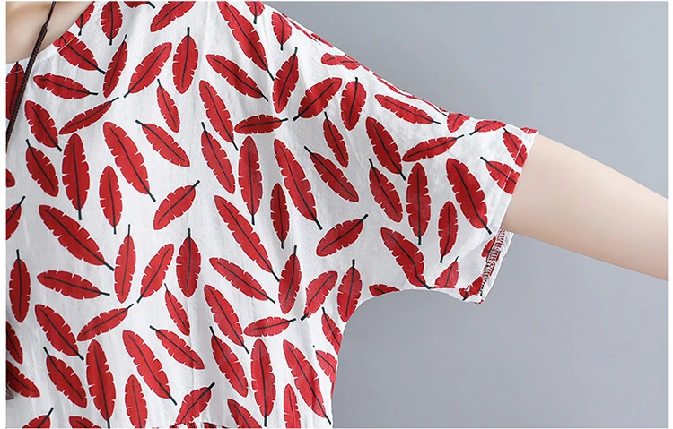 Женское винтажное платье из хлопка и льна свободное ТРАПЕЦИЕВИДНОЕ ПЛАТЬЕ с