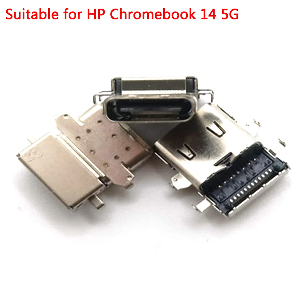 

2-10pc ​female Connector High Current Suitable for HP Chromebook14 5G Charging Port Hsn-Q21c Tail Plug Type-c Built-in Interface