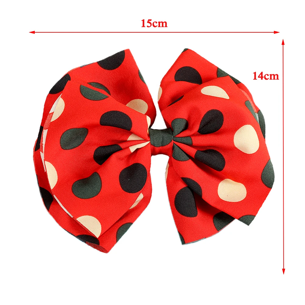 Модные заколки Molans с лентами и бантами для волос в горошек для женщин, сатиновый тренд, стильные аксессуары для волос.