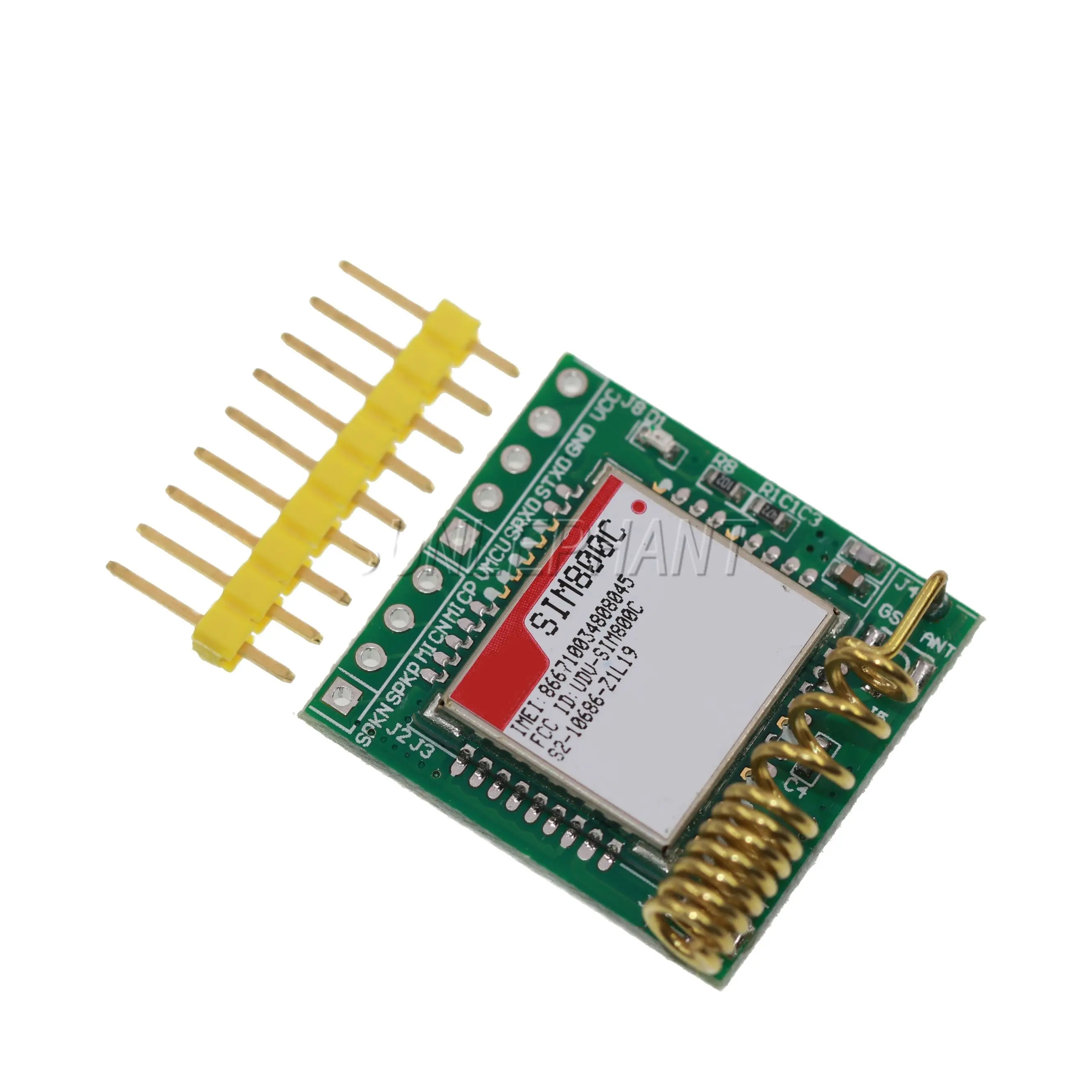 

5 шт./лот SIM800C GSM GPRS модуль STM32 микроконтроллер 51 оснащен Bluetooth и высокой TTS сваркой