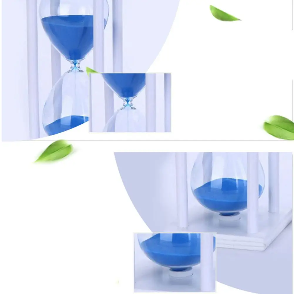 

5/15/30min Wooden Sand Clock Sandglass Kitchen School Hourglass Timer Home Decor Kids Educational Toy For Office Home Decoration