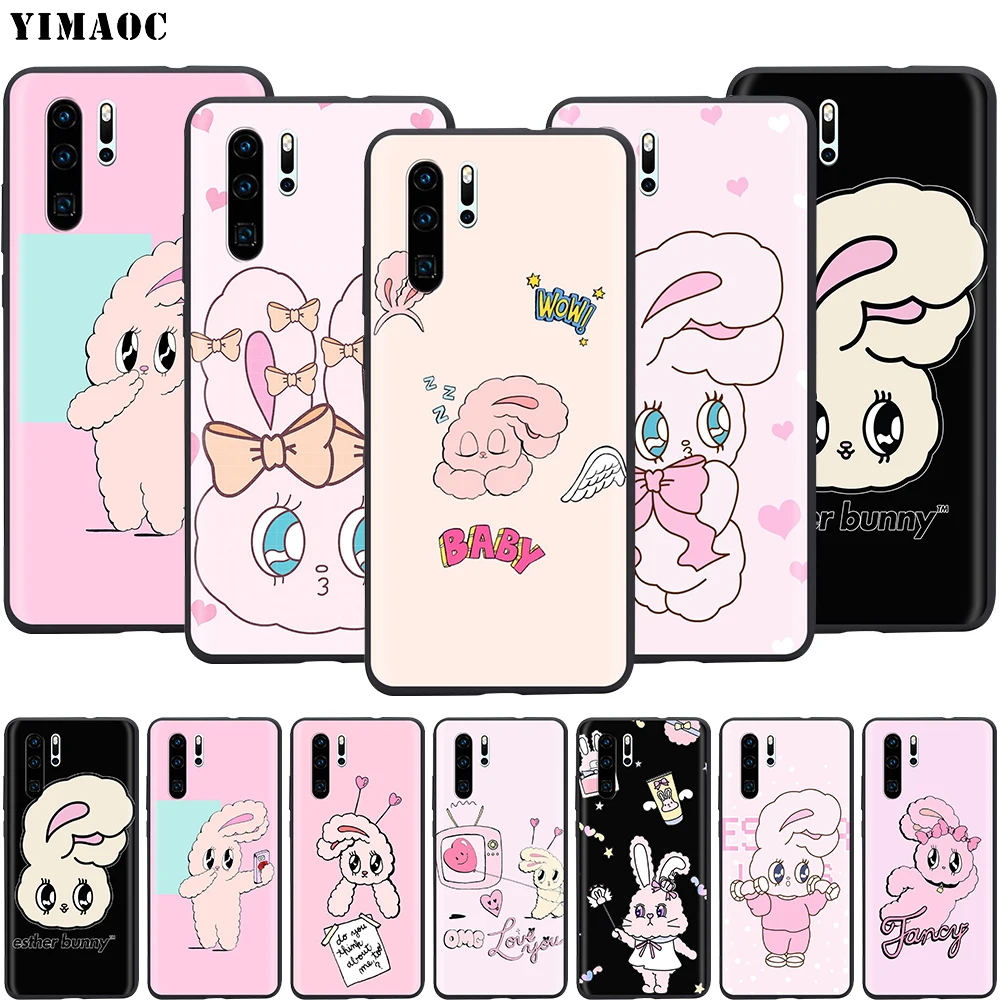 YIMAOC корейский Chuu Esther Kim Rabbit мягкий чехол для Huawei Nova 4E 5 5T Smart P9 Lite Y6 Y7 2019 Honor 8A 20S Pro