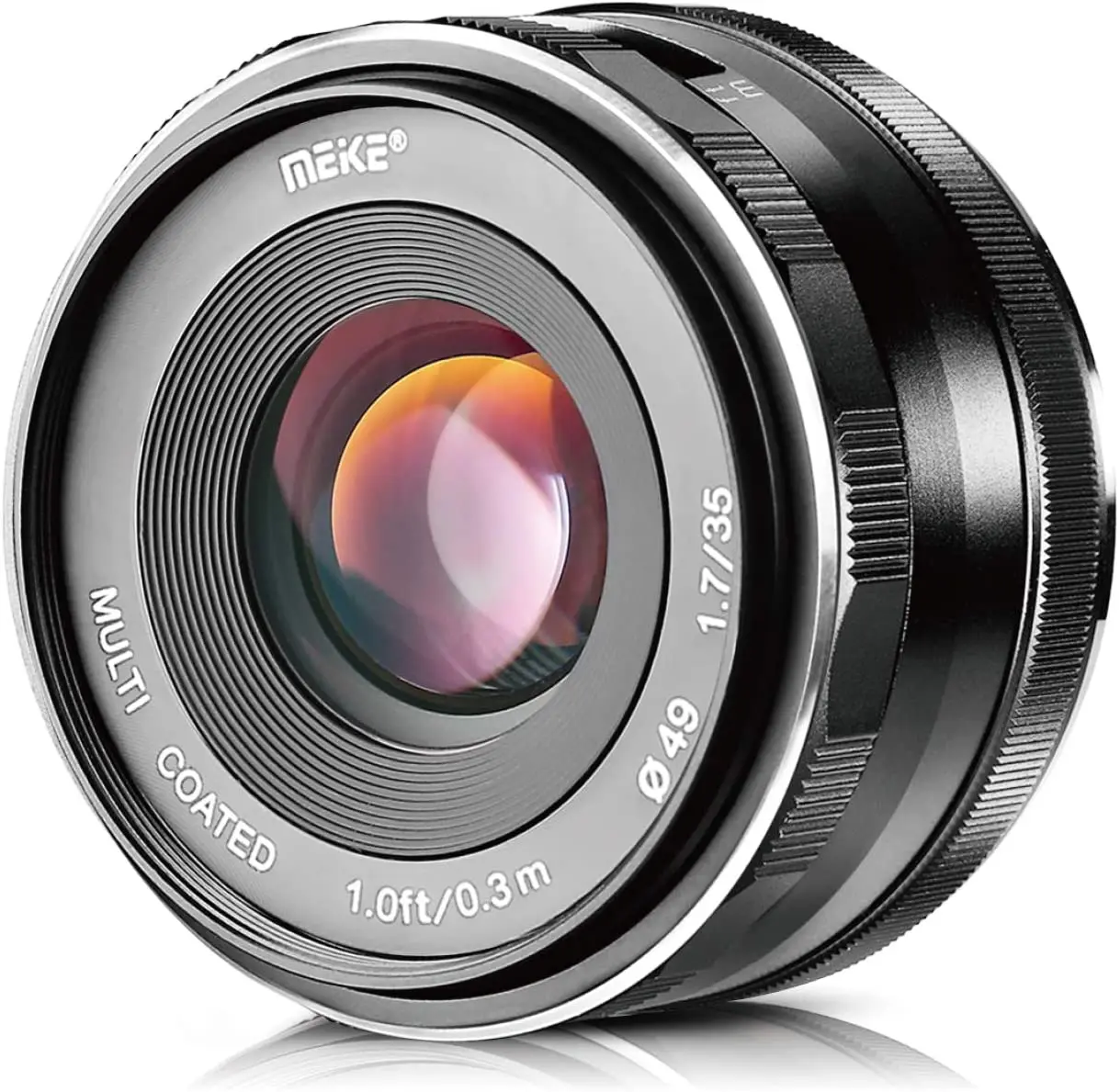 Meike 35 мм F1.7 объектив с широкой диафрагмой и ручной премьер фиксированным фокусным