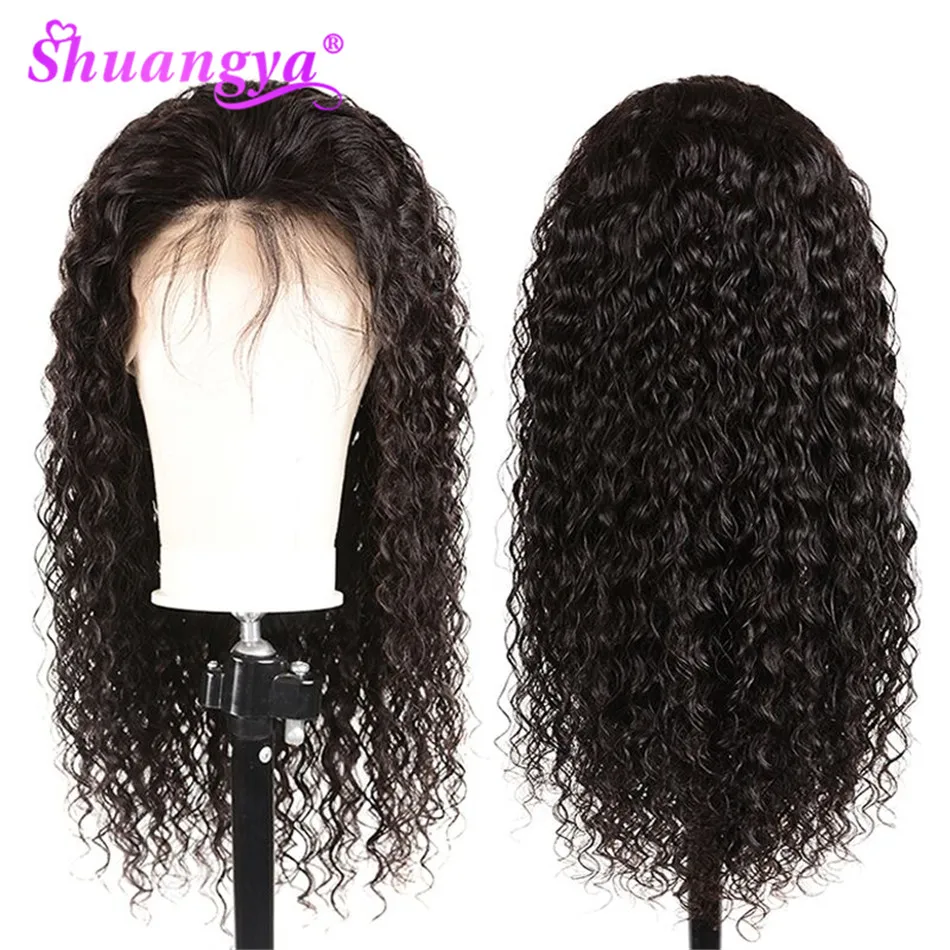 Волосы шуангья кружева спереди человеческие волосы парики малазийские парик с