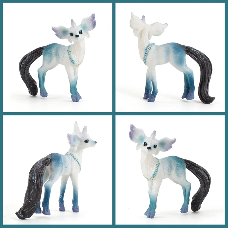 Кукла Пегас модель игрушки одноцветная единорога летающая фигурка лошади