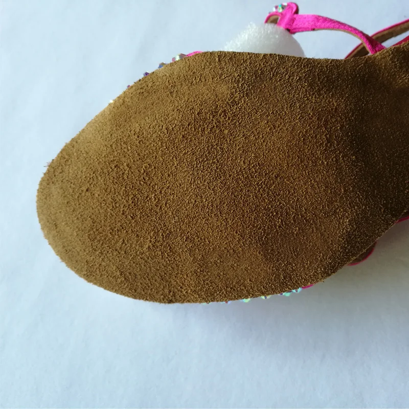 8 5 см высокий каблук красный Туфли для латинских танцев женщин Латинской сальсы