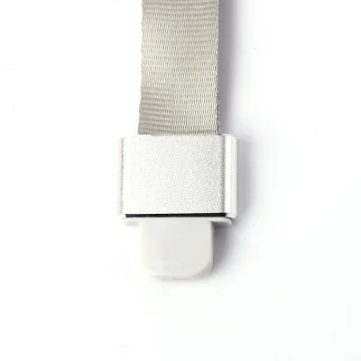Rope Silvery Новинка, 1 шт., визитница из алюминиевого сплава, визитница, бейдж, талреп, металлический чехол - Цвет: Rope Silvery