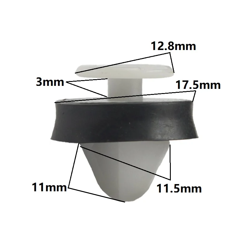 10 шт. автомобильные аксессуары крепеж для внутренней двери и зажим фиксаторы