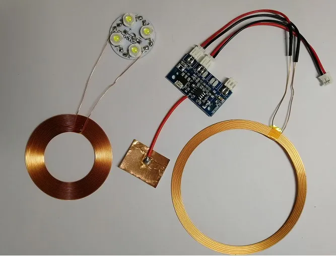 Магнитная деталь сделай сам беспроводная катушка питания креативная отделка