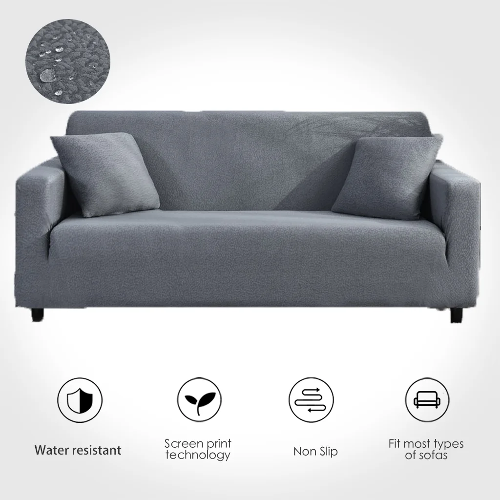 

Waterproof foam sofa cover Elastic printing sofa cover living room Corner sofa L-shaped sofa cover