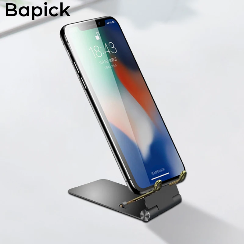 Bapick Алюминиевый металлический держатель для мобильного телефона стол iPhone samsung