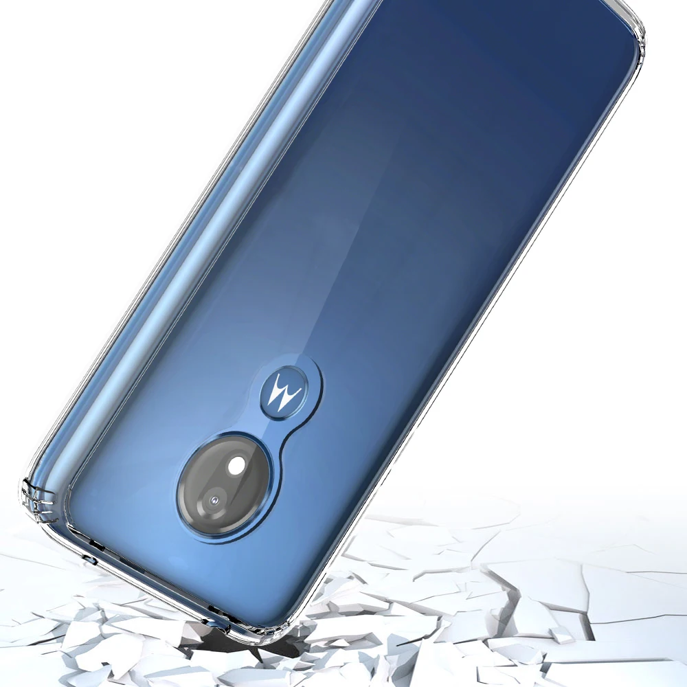 Гибридный ударопрочный чехол с воздушной подушкой для Moto G7 Plus акриловый