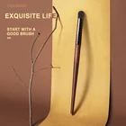 Кисть для макияжа CHICHODO, новинка 2021, янтарная серия, резные трубчатые кисти из шерсти животных, кисти из козьей шерсти с круглой головкой, Brush-Cosmetic-E224 для теней