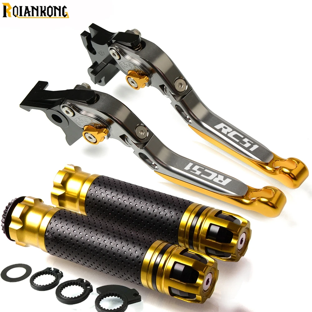 

Для Honda RC51 2000 2001 2002 2003 2004 2005 2006 RC51 ручка тормоза мотоцикла CNC регулируемый тормозной рычаг сцепления Рукоятка rc логотип