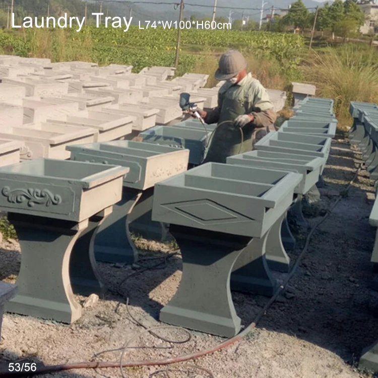 60 см 23 62 дюйма АБС пластик Прочный дом 2 фута прямоугольная Ручная стирка с скраб