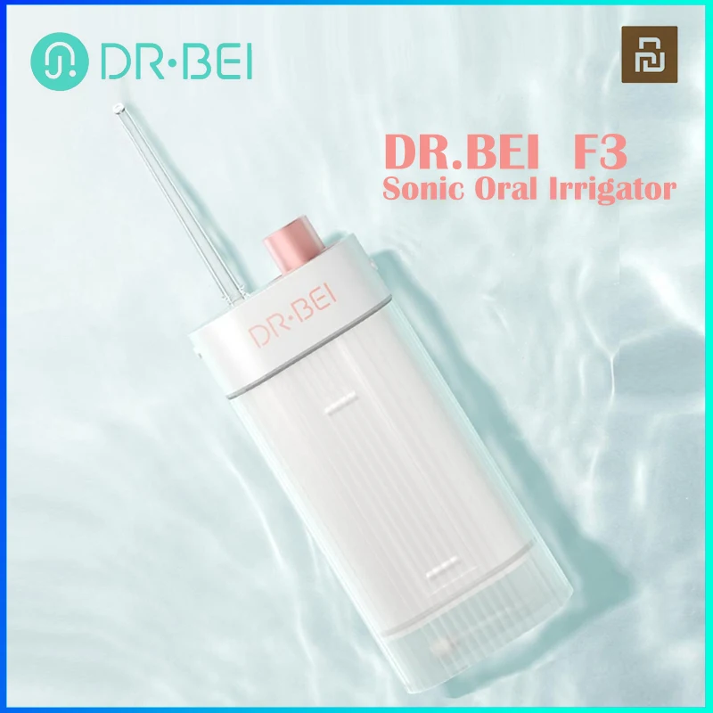 

Электрический ирригатор для полости рта DR.BEI, Портативный Стоматологический Ирригатор для полости рта с наконечниками, перезаряжаемый от USB...