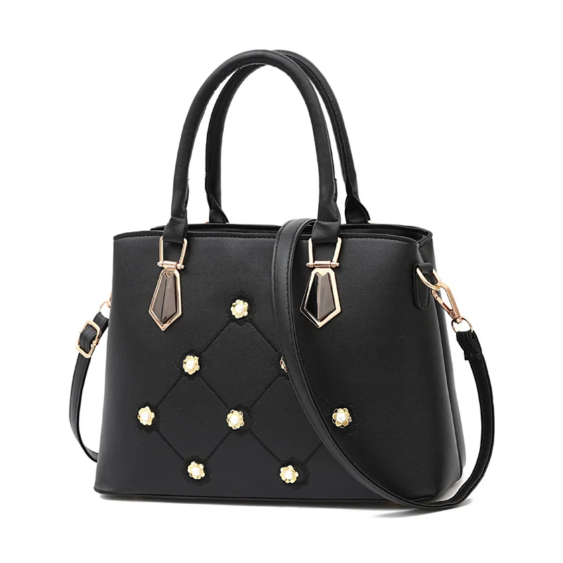 

YINGPEI Women Bag Vintage Casual Tote Top-Handle Women Messenger Bags Shoulder student Handbag Purse Wallet Leather 2018 New