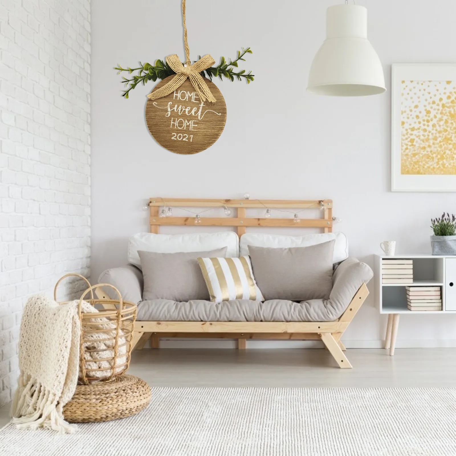 Ddecoration деревянный кулон украшение для праздника аксессуары знак висит Добро