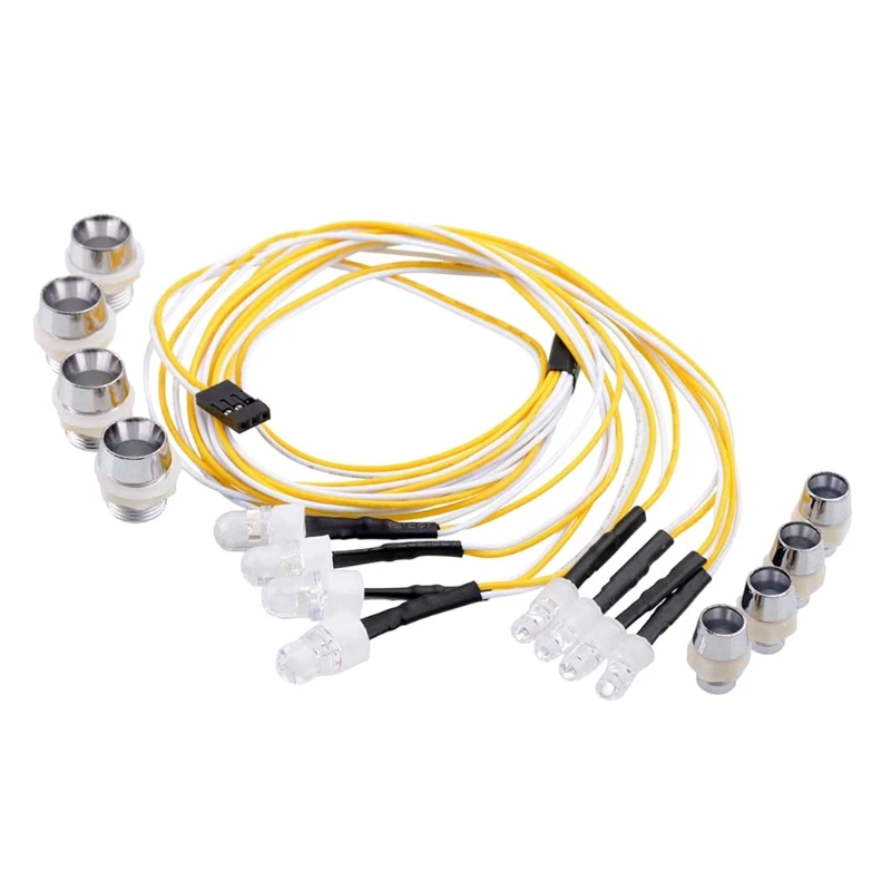 

RC Model Car Universal 8 LED Lamp Headlight/Taillight Kit J2HD
