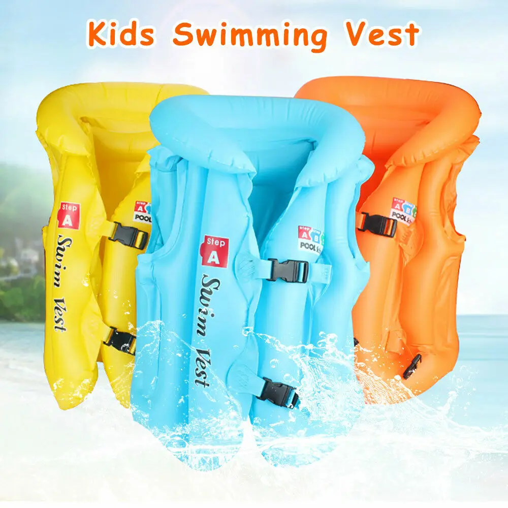 Children's inflable swimsui Baby life jacket floating swimsuit Buoyancy inflatable Kids swimming vest 2-6 | Спорт и развлечения