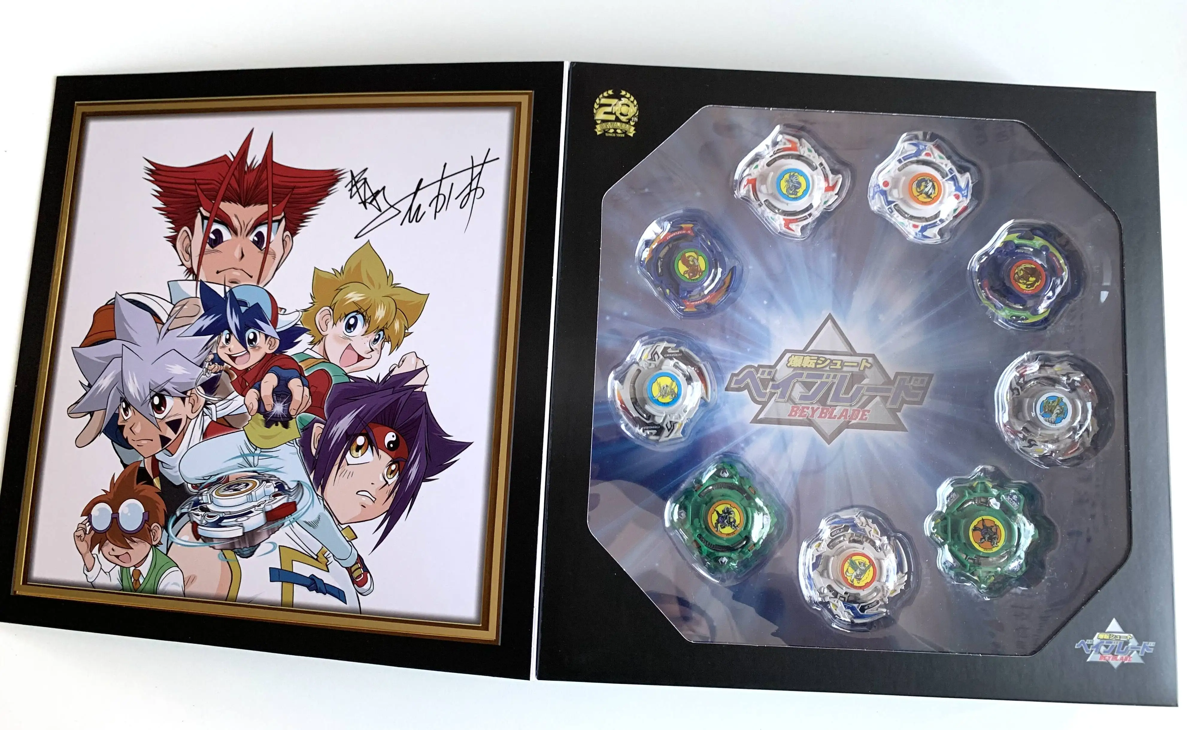Limited edition в наличии БЕСПЛАТНАЯ ДОСТАВКА оригинальный Takara Tomy Beyblade BURST WBBA BBG 21 Bakuten 20th