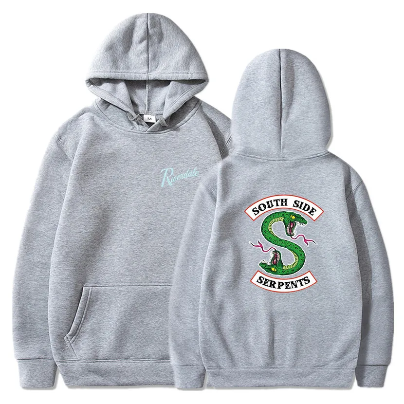 Ривердейл Толстовка Для мужчин женщин &quotSouth Side Serpents&quot Harajuku ривердейл Southside для