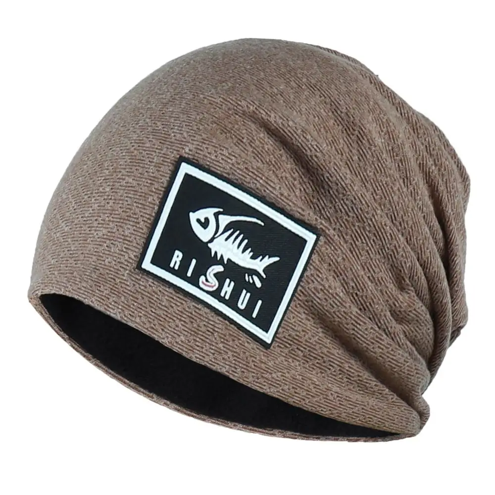 Skullies Beanie осенние и зимние шапки мужские женские головные уборы шерсть baotou шапка