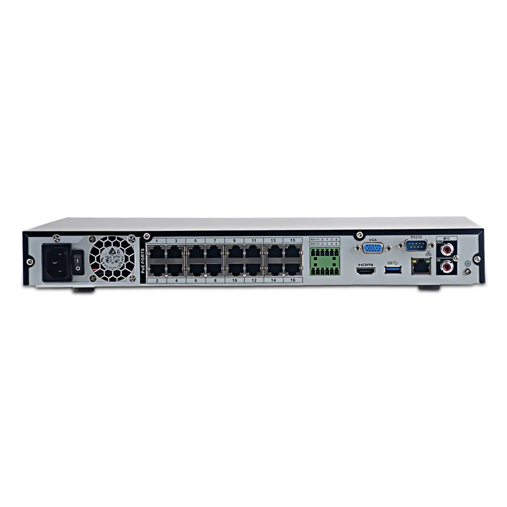 Видеорегистратор Dahua 4K 8 Мп каналов NVR4208-8P-4KS2 дюйма | Безопасность и защита