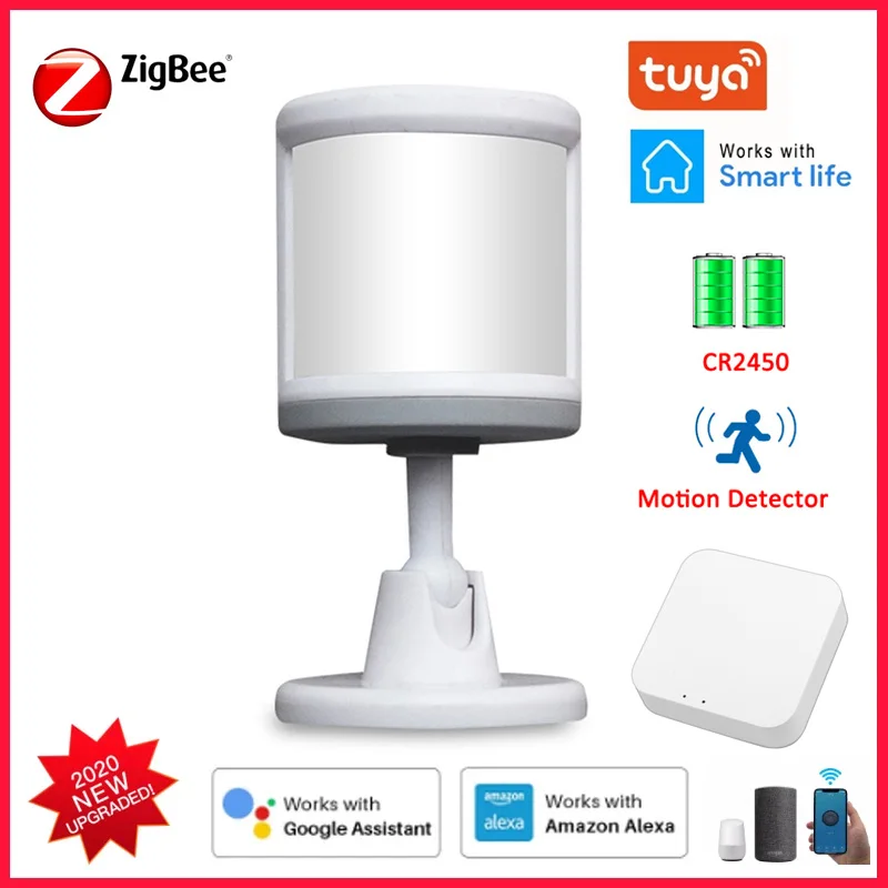 

Tuya Zigbee3.0 Wifi Motion Sensor Smart Body Movement Detector PIR Human Body Sensor Works With Alexa Google Home Smart Life App