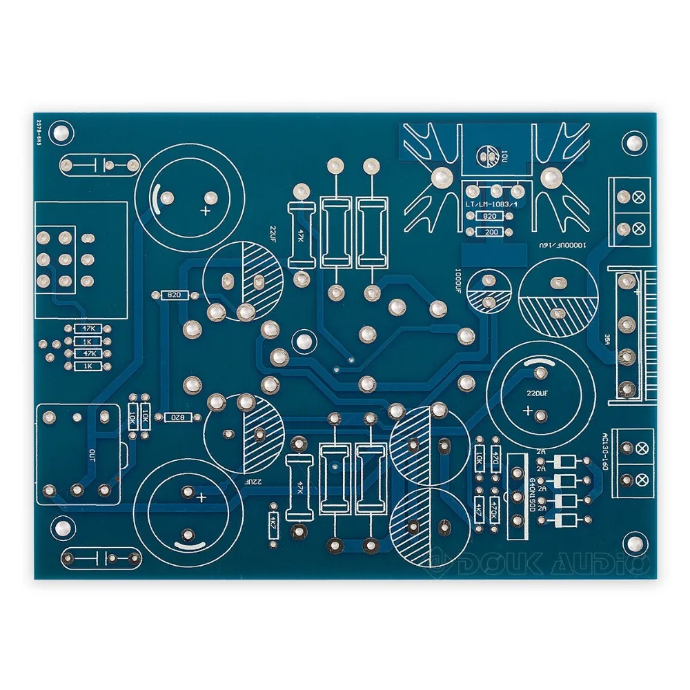 Douk аудио HiFi 6N5P+ 6N11 вакуумный ламповый усилитель для наушников, плата DIY KIT, одноконцевый усилитель класса A