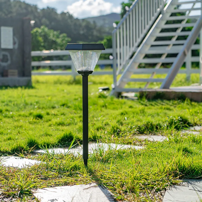 

RGB Solar Lawn Light ABS Outdoor Waterproof APP Control Smart Bollard Lamp for Home Garden House Decoration