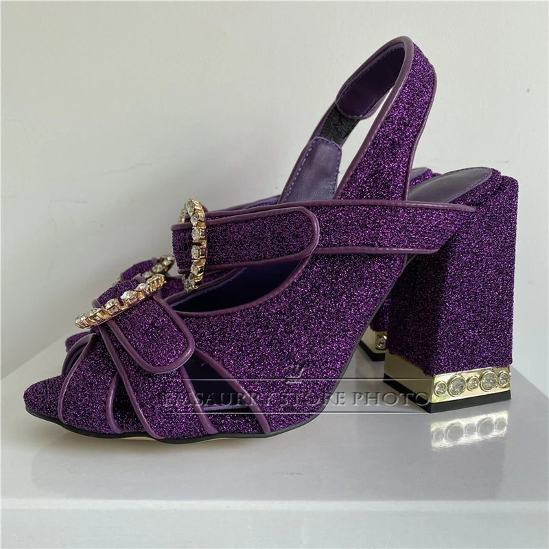 Женские сандалии-гладиаторы с круглым кристаллом и пряжкой пикантная женская