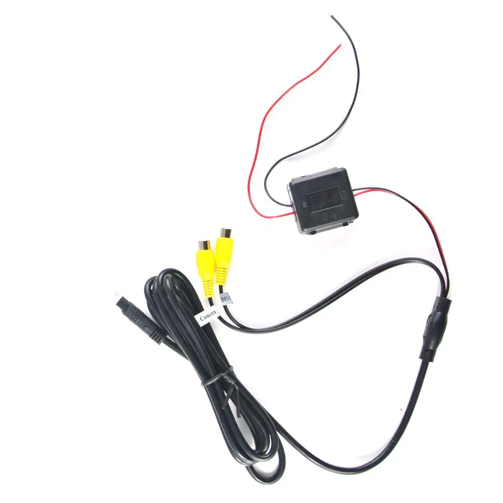 

8-контактный Штекерный разъем ANSHILONG для RCA видеокабеля 6,5 фута для монитора зеркала с предохранителем