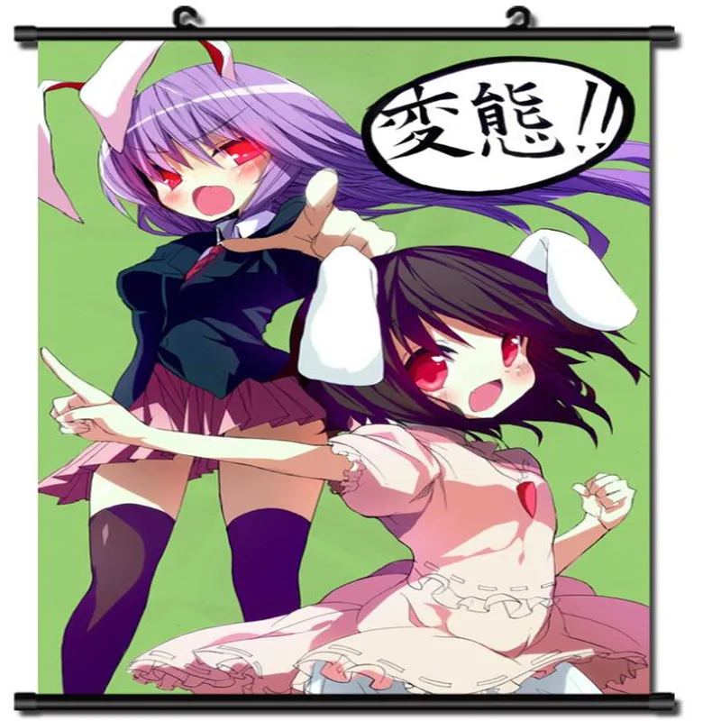 Японские декоративные картины аниме проект TouHou непроницаемый ночной Inaba Tewi