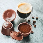 Новый стиль для Dolce Gusto 3rd поколения Кофе капсулы чашка фильтра многоразового многоразовые Чай корзины Кофе dripper фильтр капсулы для кофемашины