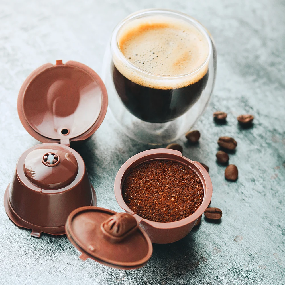 Многоразовые капсулы для Nescafe Кофе фильтр-чашка многоразового Dolci густо корзины |