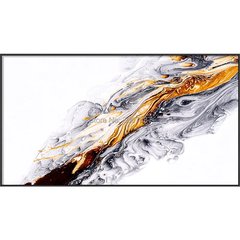 Handmade Abstract color ink splash Oil Paintings Canvas Painting Picture For Living Room Studio Aisle Home Cuadros Decoracion | Дом и сад