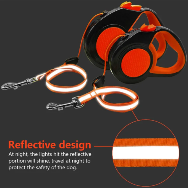 Собака автоматические вытяжные собачьи поводки для собак из АБС пластика нейлон