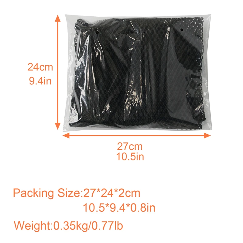 Автомобильная внутренняя потолочная Сетчатая Сумка для хранения с молнией на