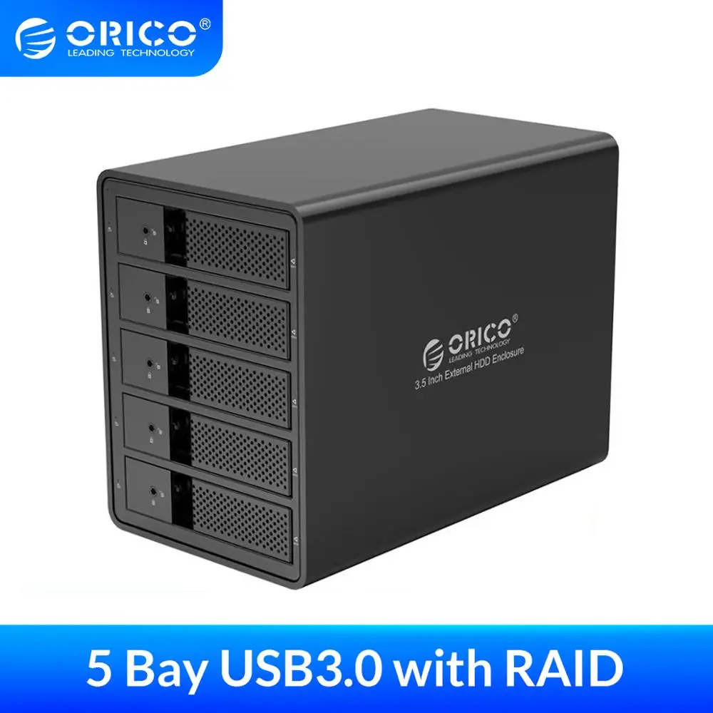 Док-станция ORICO для HDD 3 5 дюйма разъемов USB3.0 на SATA с алюминиевым корпусом жесткого
