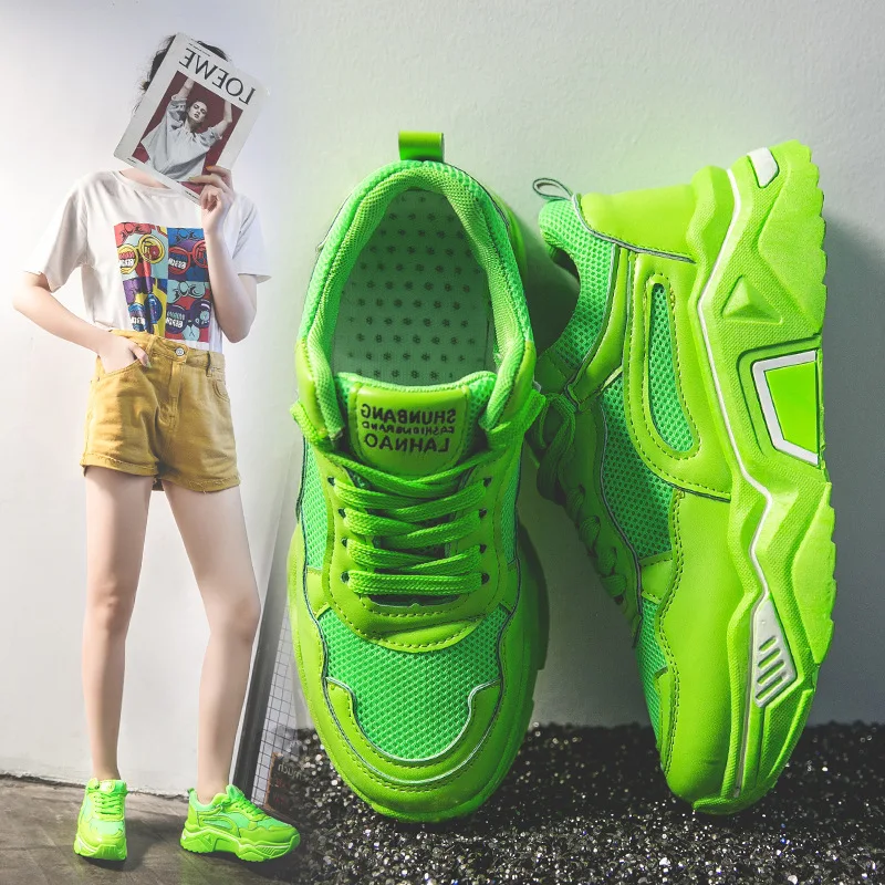 Женские кроссовки высокого качества женские на платформе женская обувь дышащие