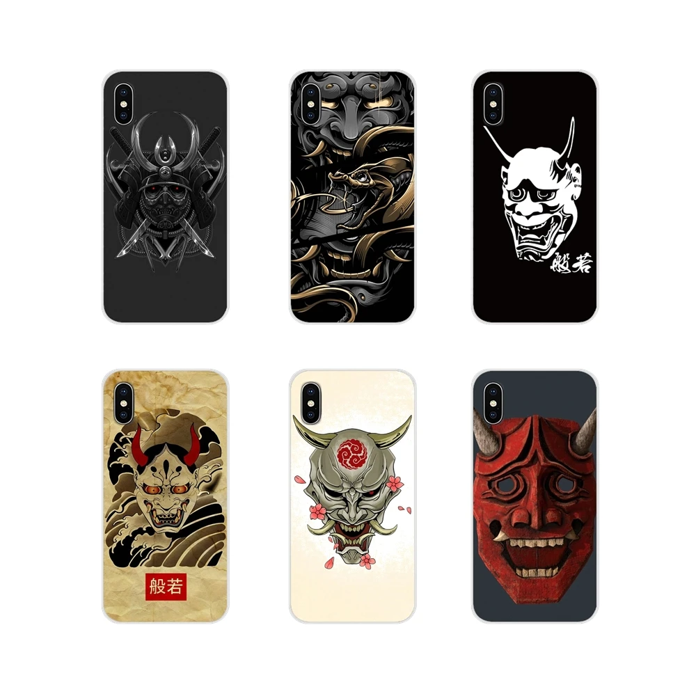 Для Xiaomi Redmi 4A S2 Note 3 3S 4 4X5 Plus 6 7 6A Pro Pocophone F1 Hannya Demon Mask аксессуары чехлы для телефонов |