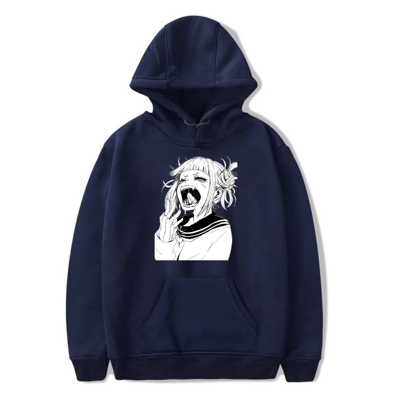 Harajuku японский Toga Himiko толстовки с принтом для мужчин Boku No Hero academic Мужской свитшот