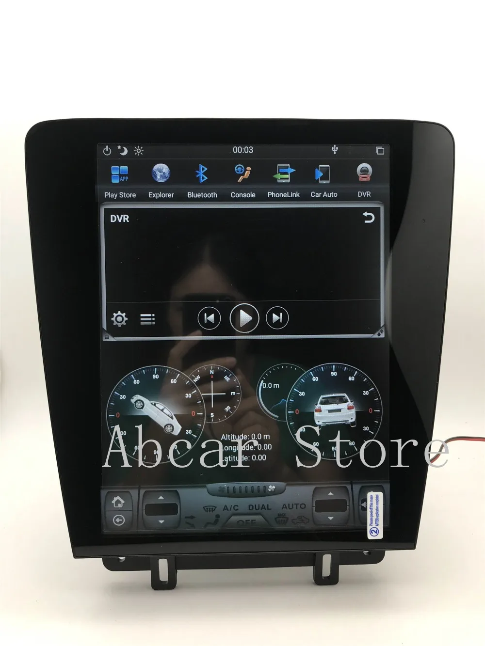 12," Тесла стиль Android 8,1 автомобильный dvd плеер gps навигации для Ford Mustang 2010 2011 2012 2013 стерео радио ips px6