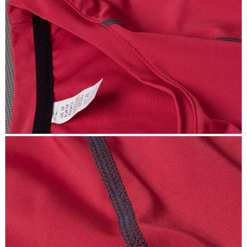 2020 быстросохнущая футболка с длинным рукавом для бега Мужская эластичная