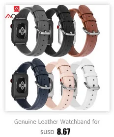 Плетеный кожаный ремешок для часов Apple Watch 40 мм 44 мм 38 мм 42 мм красный двойной тур Мужской Женский браслет ремешок для iWatch 1 2 3 4