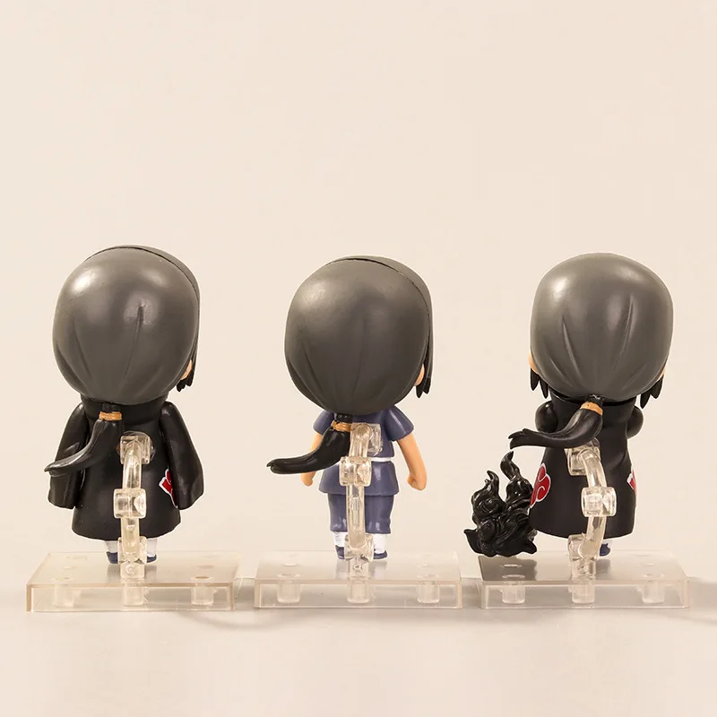 Фигурки героев аниме Наруто Учиха Итачи 3 шт./компл. 9 см |