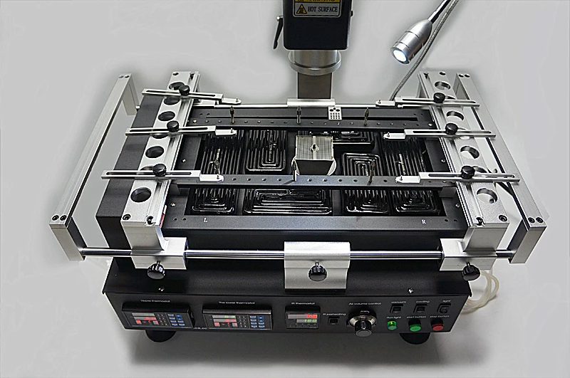 HT-R392 паяльная станция BGA 220 В 110 инфракрасная машина для ремонта горячего воздуха