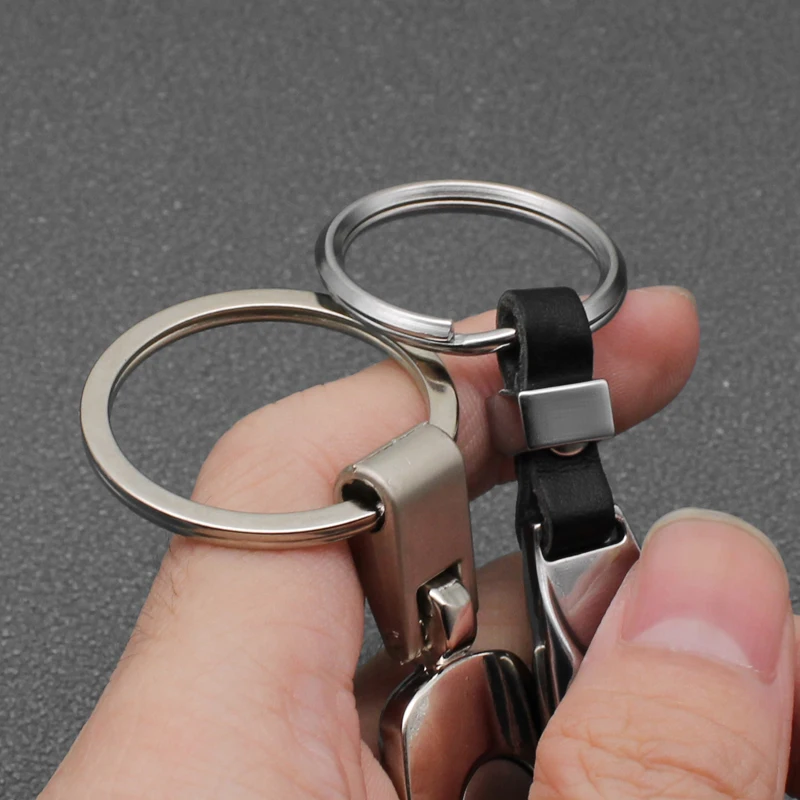 Брелок для ключей металлический простой держатель Jeep Cherokee Commander Renegade Wrangler Patriot 1